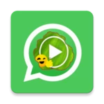 Logo of Animated WASticker android Application 